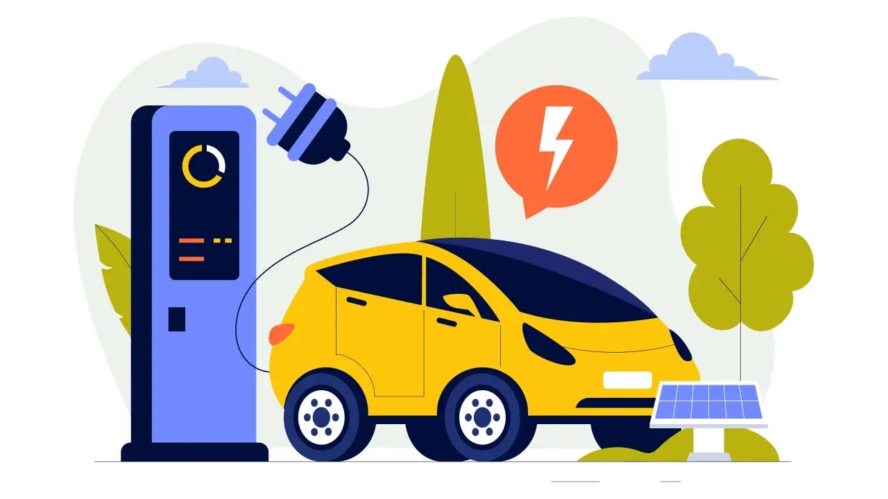 4. The housing association can have shared chargers for residents and visitors