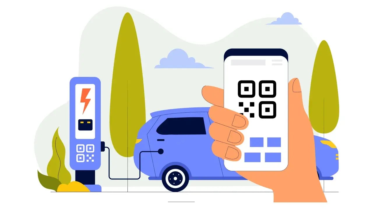 5. Let guests pay for charging with a QR code