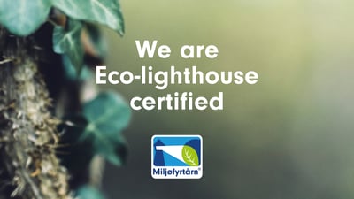 CURRENT is now Eco-Lighthouse certified