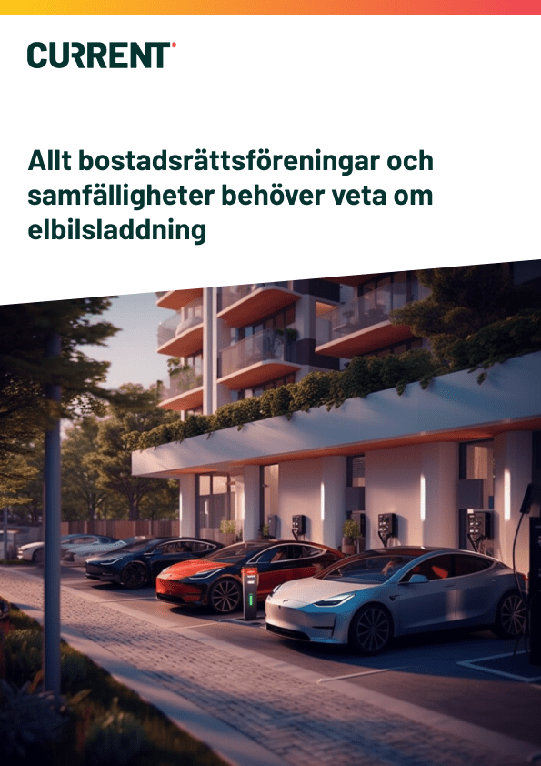 Allt bostadsrättsföreningar och samfälligheter behöver veta om elbilsladdning